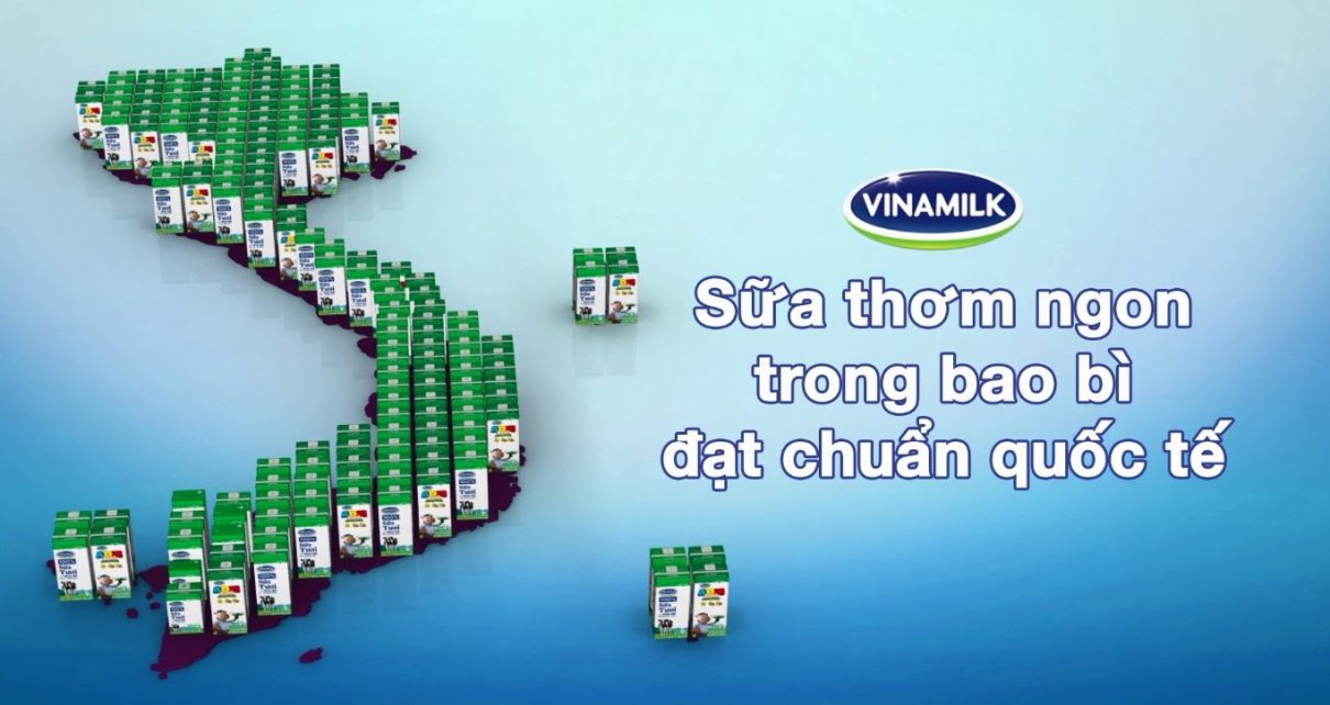 Cái tên Vinamilk phủ sóng rộng khắp cả nước