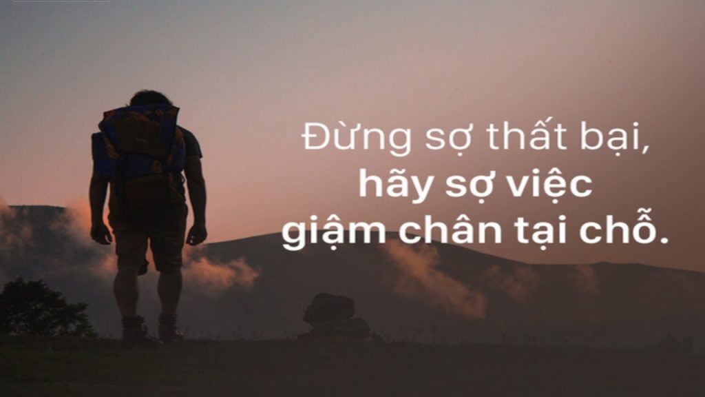 Thất bại để thành công.