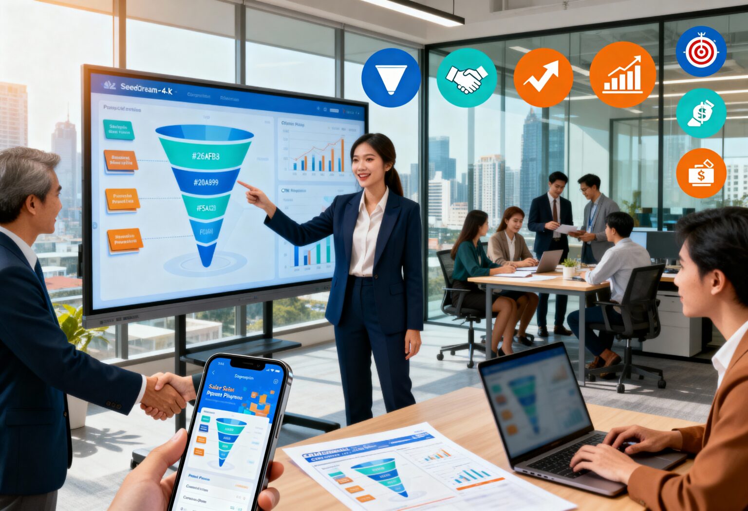 Quản trị bán hàng: Hướng dẫn toàn diện cho doanh nghiệp và đội ngũ sales Quản trị bán hàng