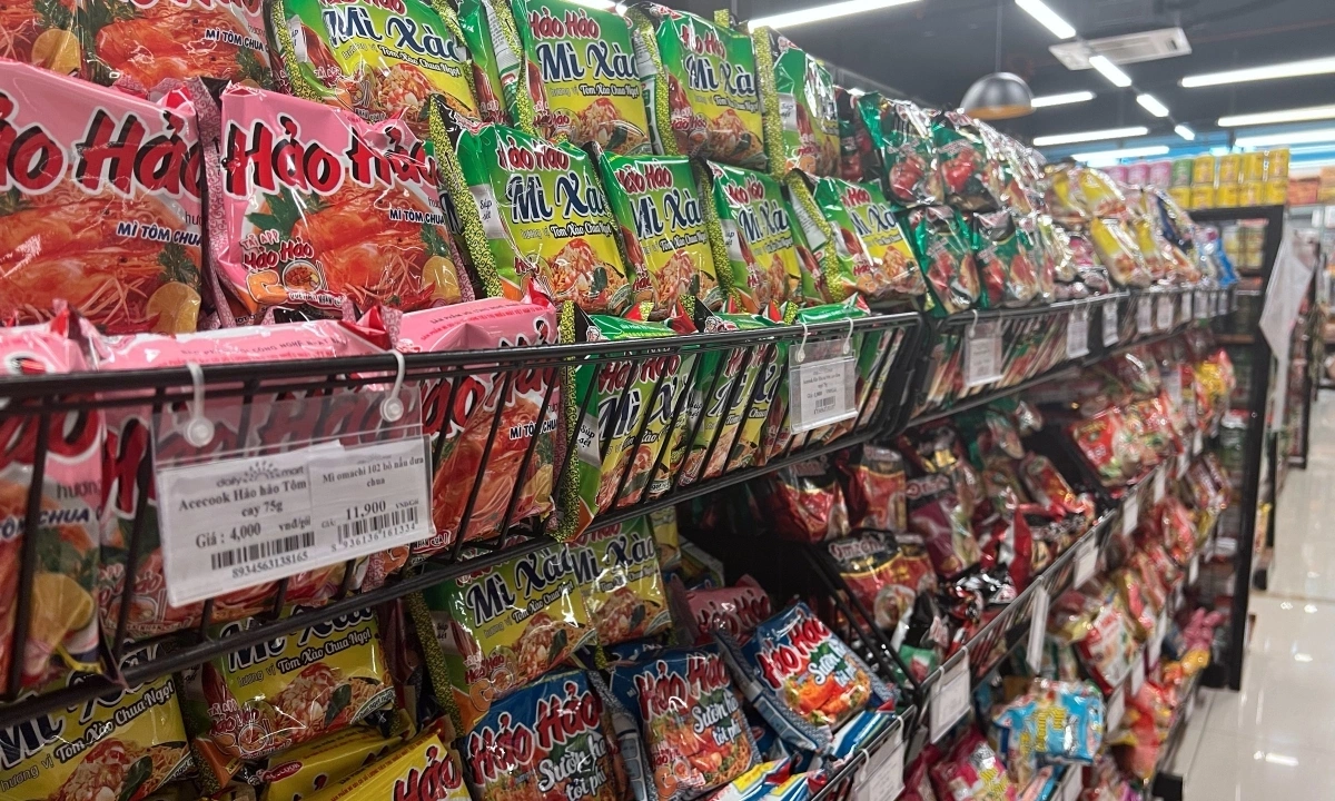 Acecook có mặt ở mọi kênh phân phối, từ các chuỗi siêu thị lớn, tiệm tạp hóa nhỏ lẻ