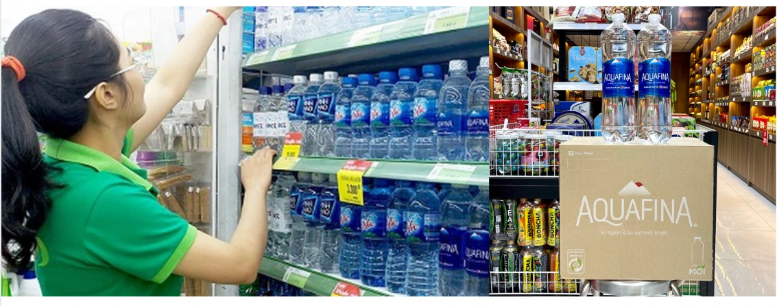 Các sản phẩm của thương hiệu được bày bán trên hầu hết các kệ hàng tại các cửa hàng, siêu thị, trung tâm thương mại.