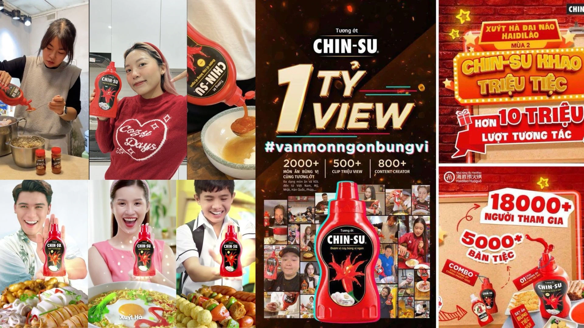 Chiến dịch “Vạn món ngon bùng vị” của Chinsu