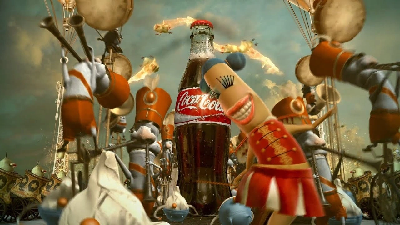 Chiến dịch hoạt hình “Happiness Factory” (2006) của Coca Cola