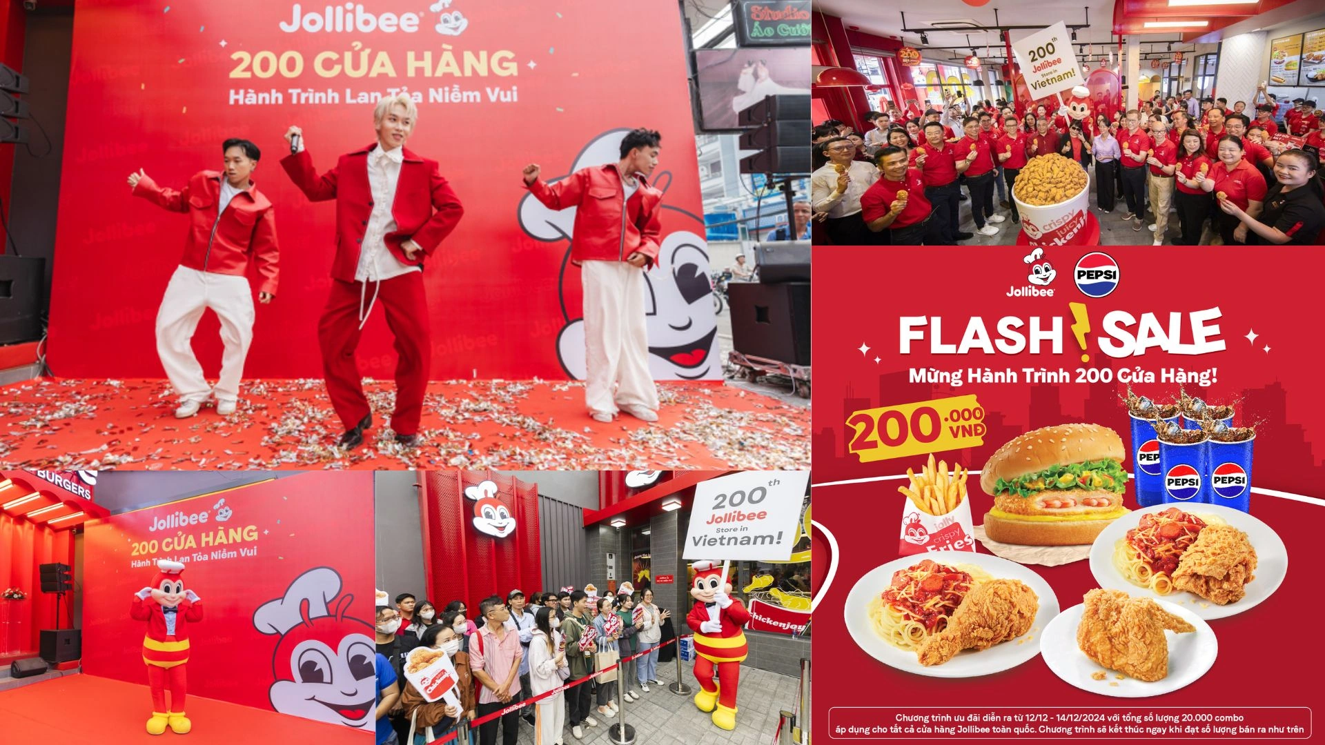 Chương trình khai trương cửa hàng thứ 200