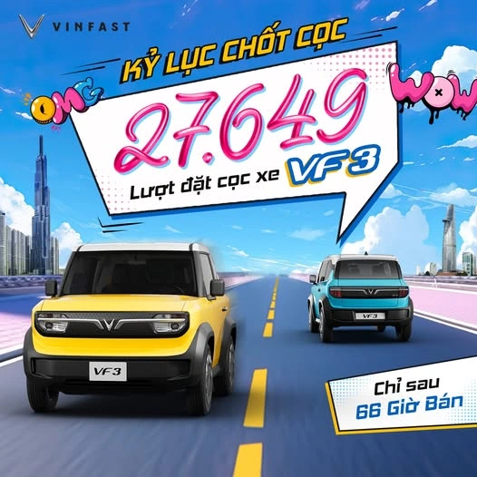 Chiến lược marketing của VinFast có bước đột phá khi bán xe qua các nền tảng thương mại điện tử