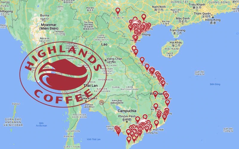 Kênh phân phối của Highlands Coffee là một nghệ thuật phủ sóng thị trường