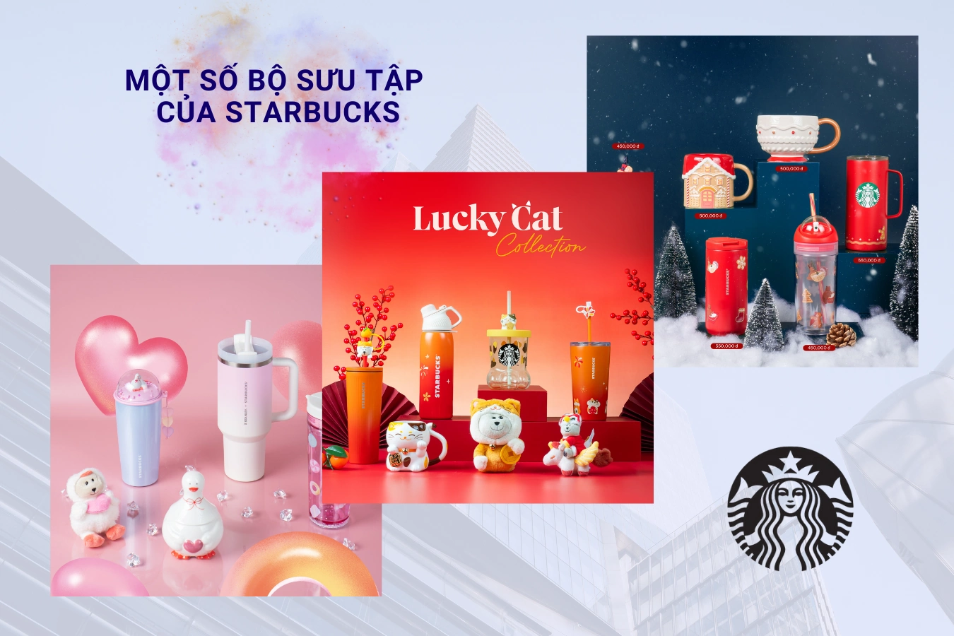 Các sản phẩm ăn theo thương hiệu là một phần độc đáo trong chiến lược marketing của Starbucks