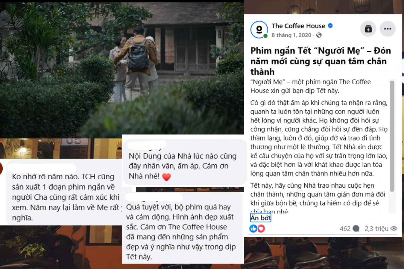 Phim ngắn Tết chạm đến cảm xúc người Việt