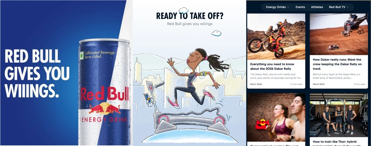 Ready to take off? Red Bull give you wings để bạn tiếp tục bứt phá giới hạn