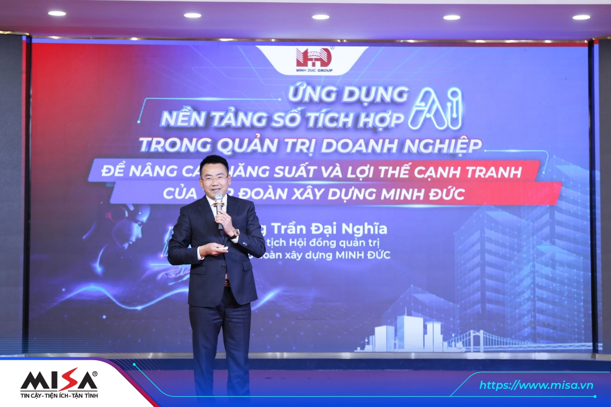 Tập đoàn Minh Đức ứng dụng nền tảng quản trị MISA AMIS