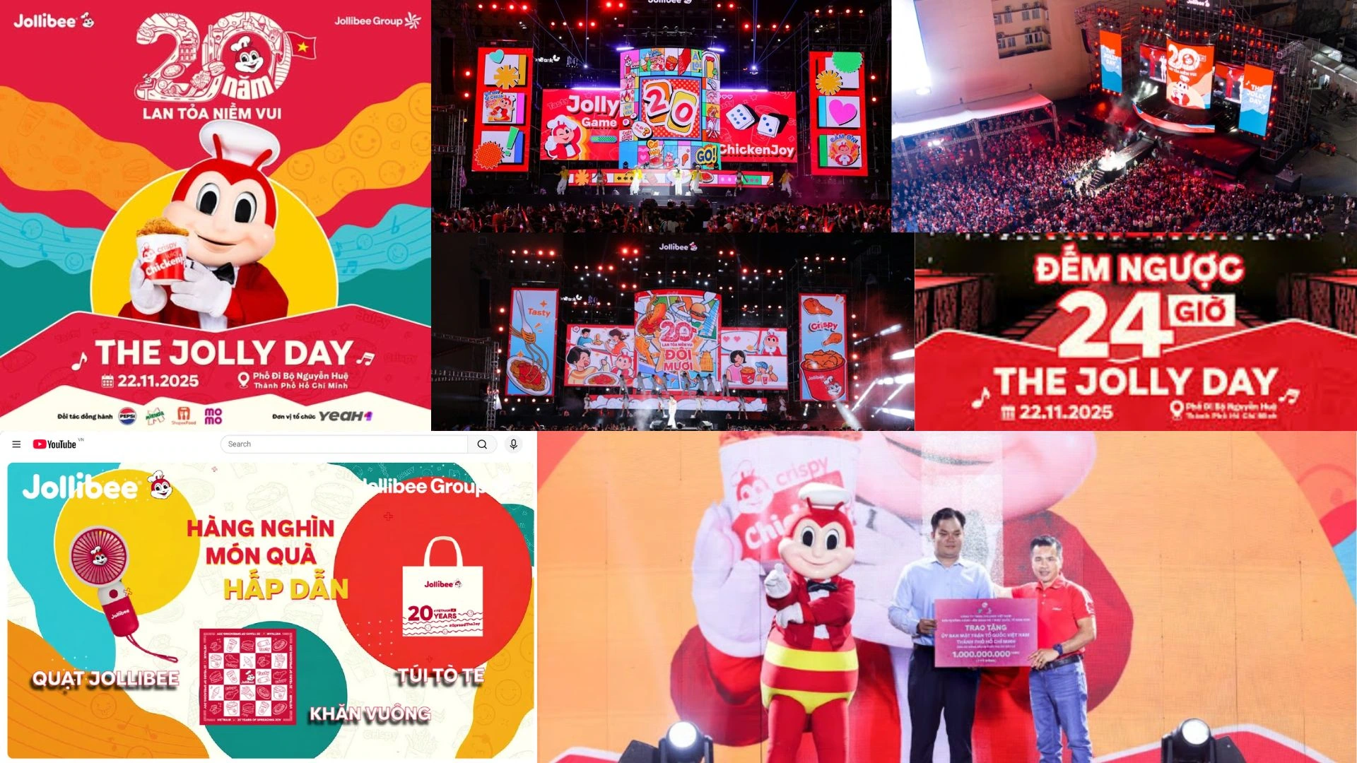 Sự kiện âm nhạc The Jolly Day – chiến dịch kỷ niệm 20 năm tại Việt Nam