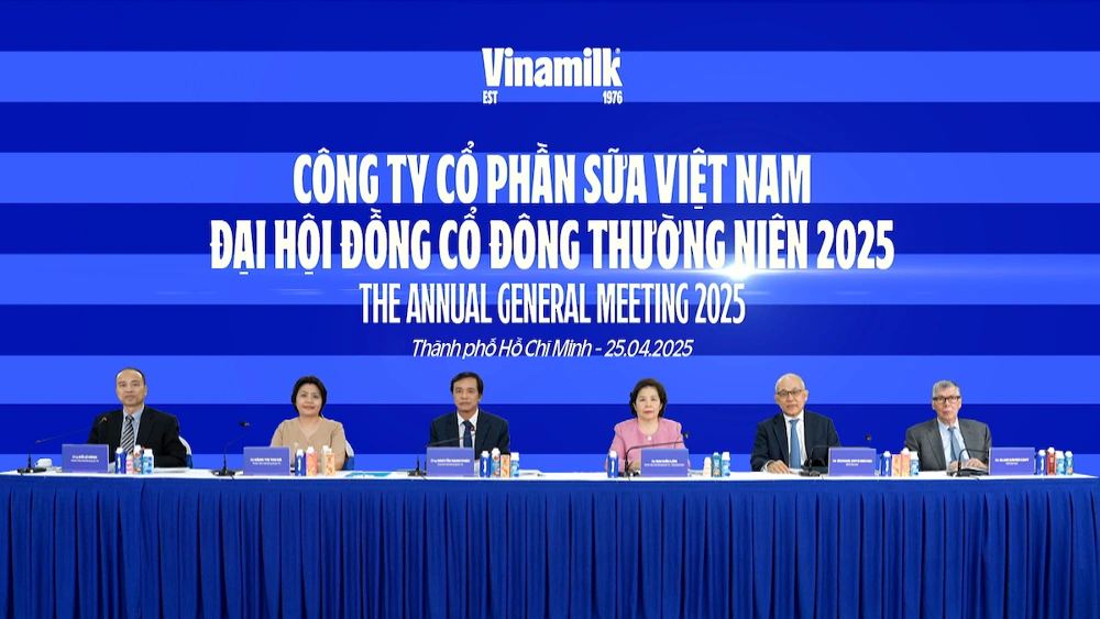 Toàn cảnh ĐHĐCĐ thường niên của Vinamilk.