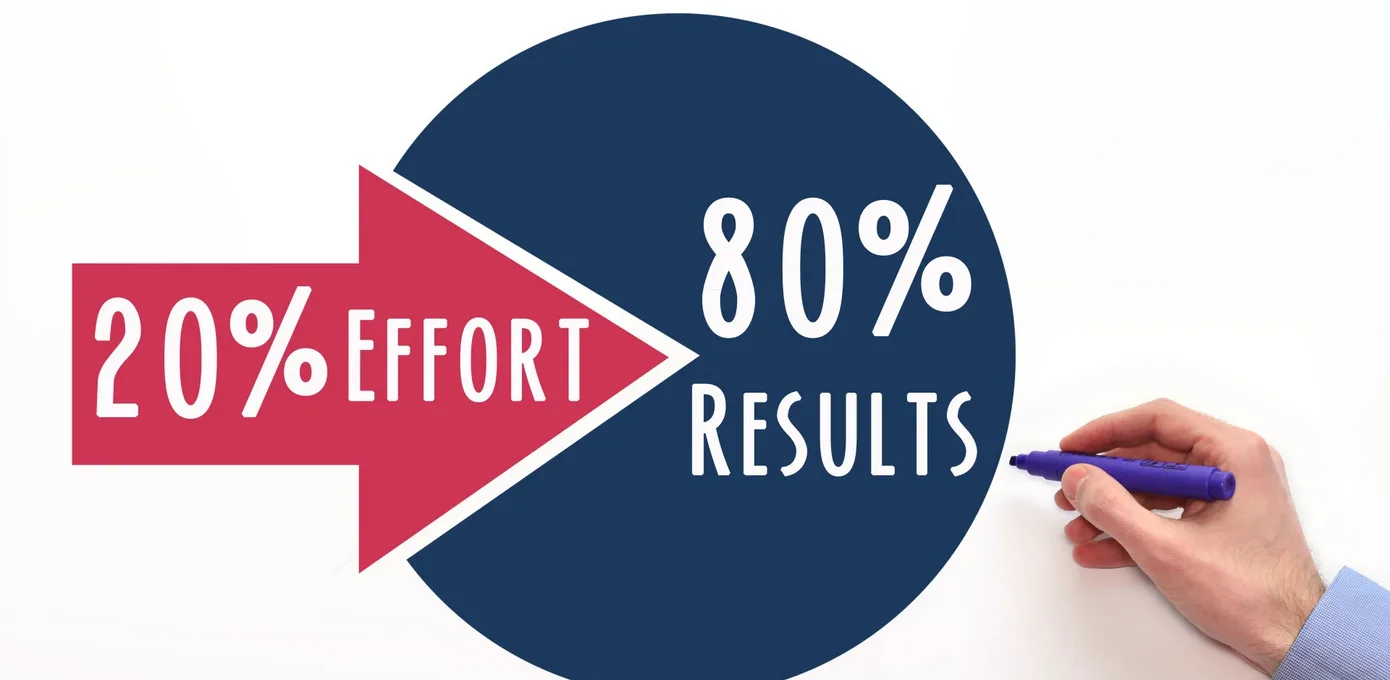 80% kết quả đến từ 20% nguyên nhân