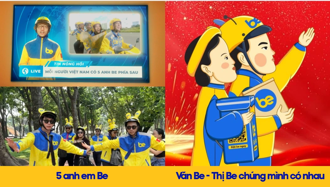 Chiến lược mascot marketing của Be