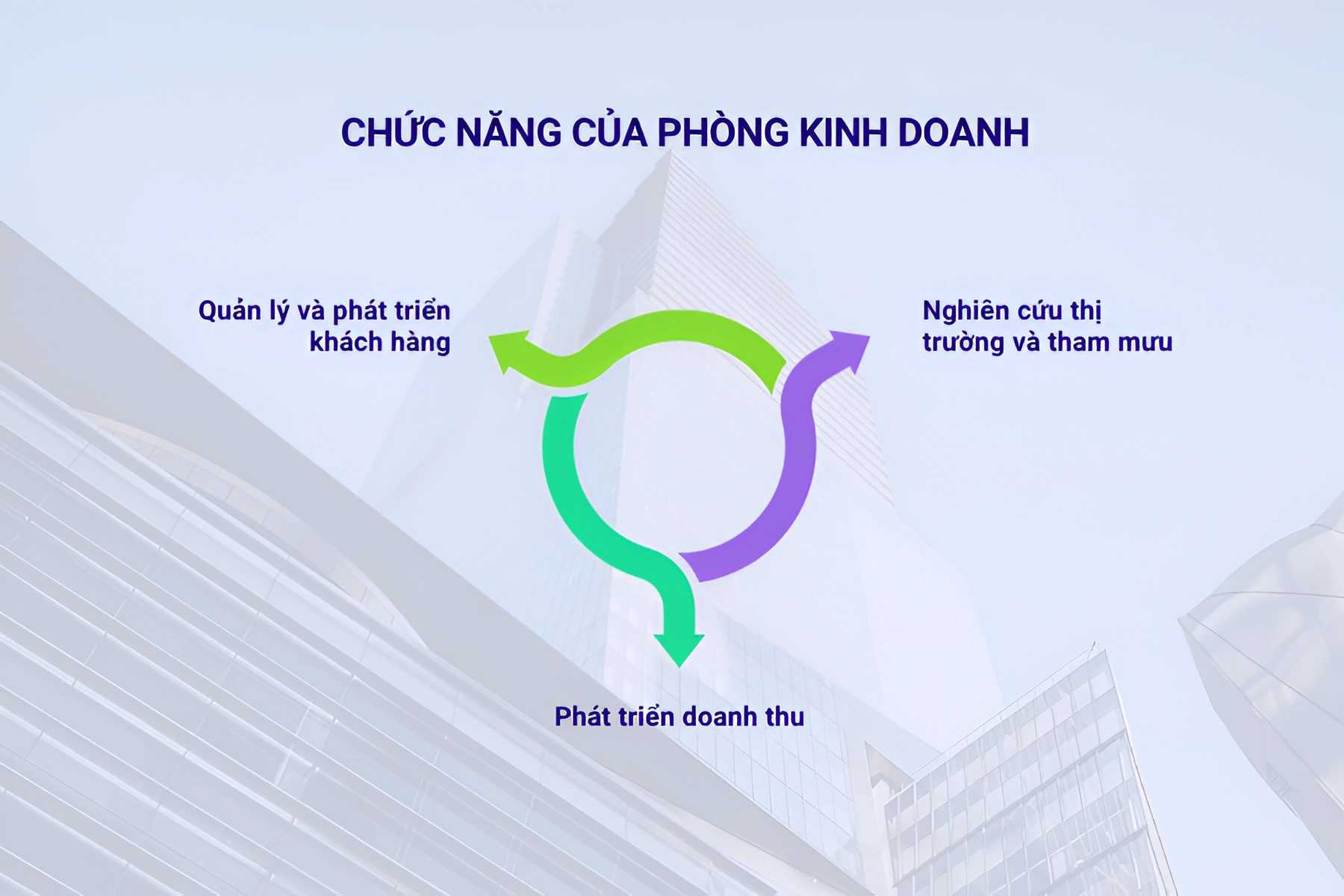 Chức năng của phòng kinh doanh