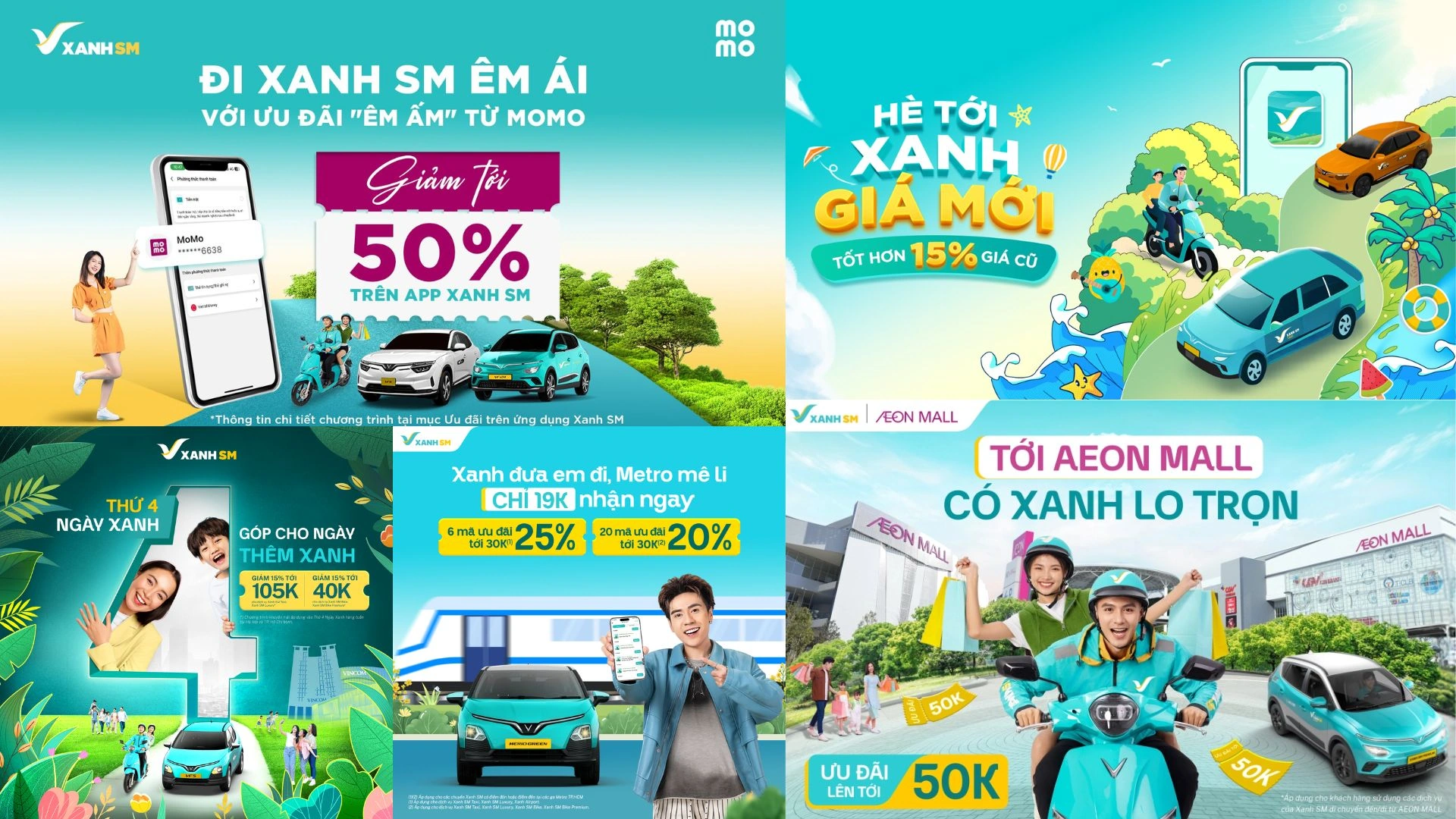 Chương trình khuyến mãi của Xanh SM