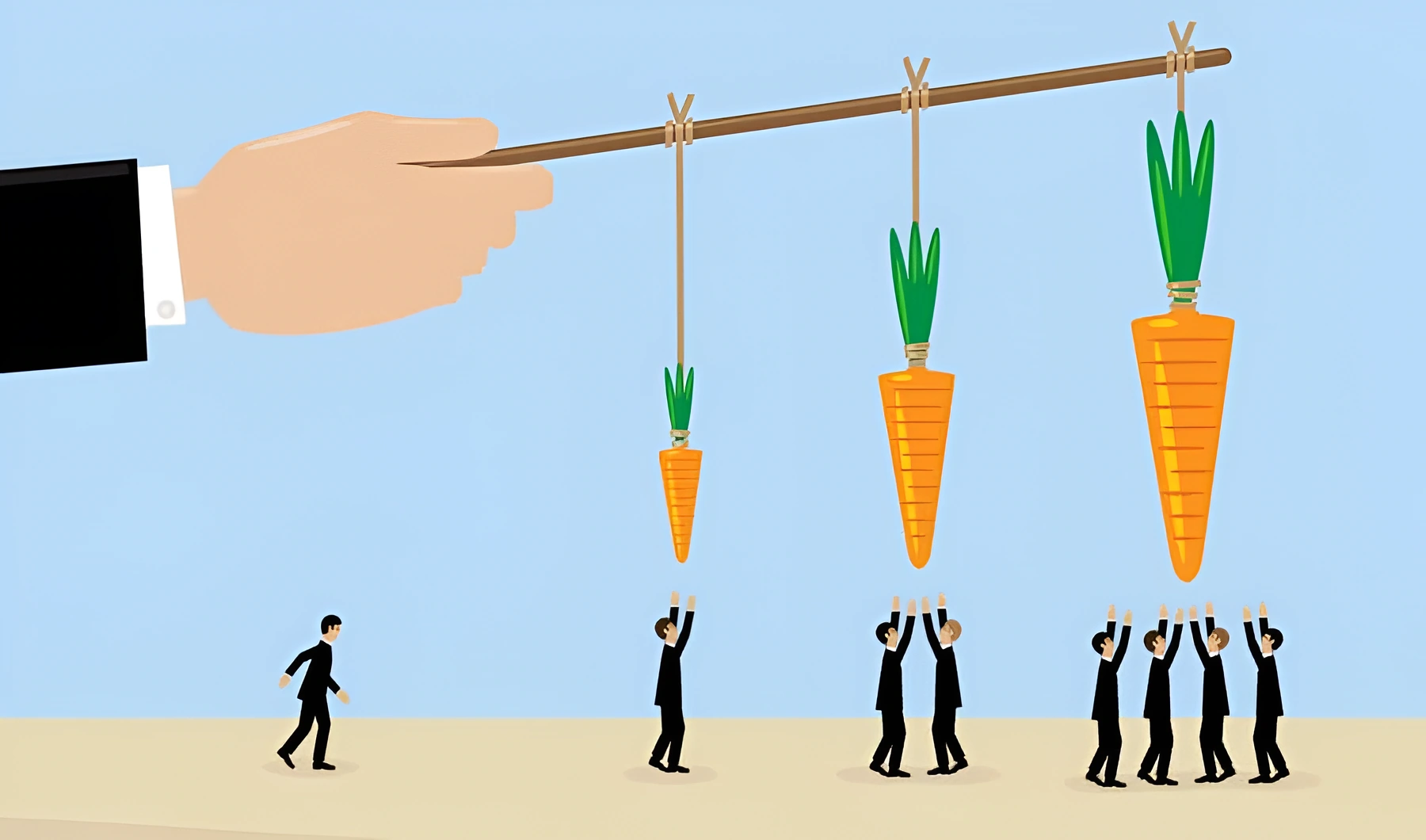 Ưu nhược điểm của cây gậy và củ cà rốt