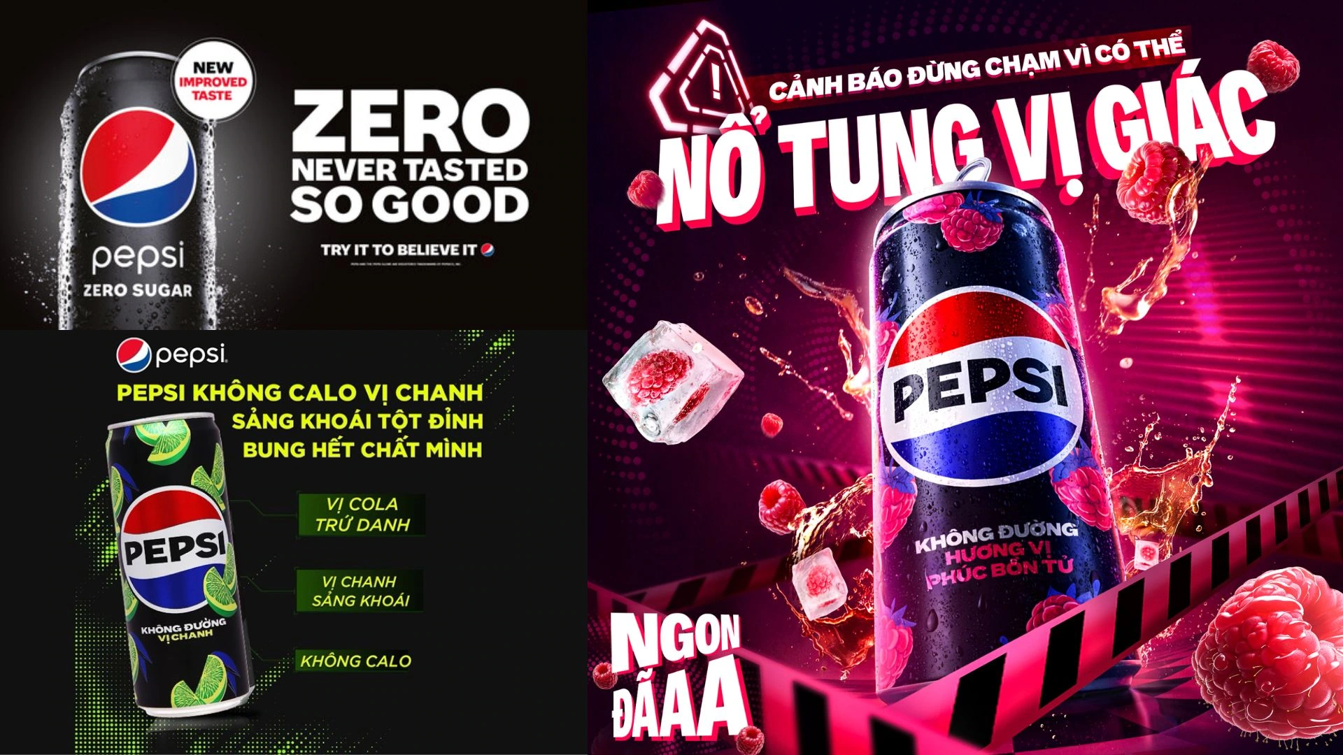 Pepsi phát triển đa dạng các dòng sản phẩm lành mạnh phù hợp với xu hướng hiện nay