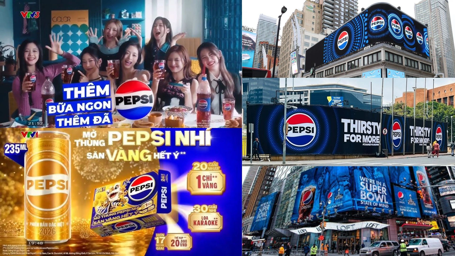 Quảng cáo đại chúng của Pepsi