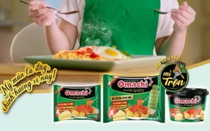 Chiến lược marketing của mì Omachi chú trọng việc xây dựng thương hiệu dựa trên giá trị cảm xúc